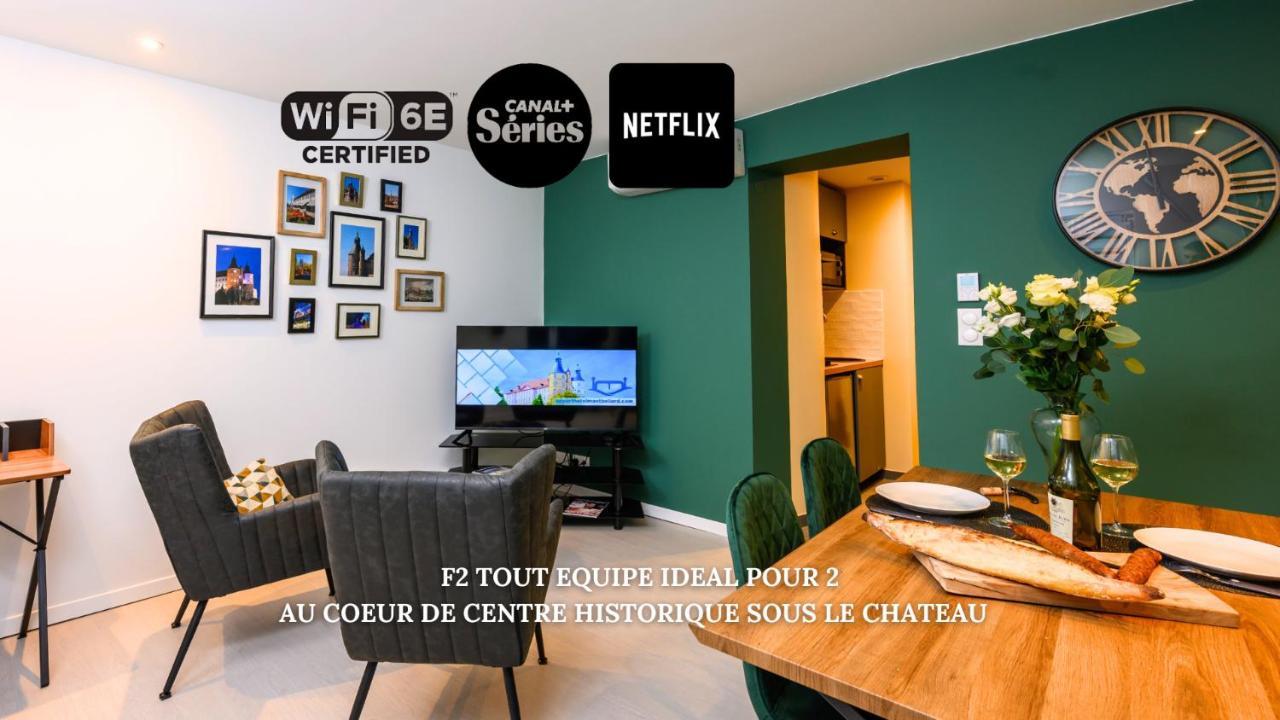 Cozy F2 40M2 Appartement Climatise Chateau 몽벨리에 외부 사진