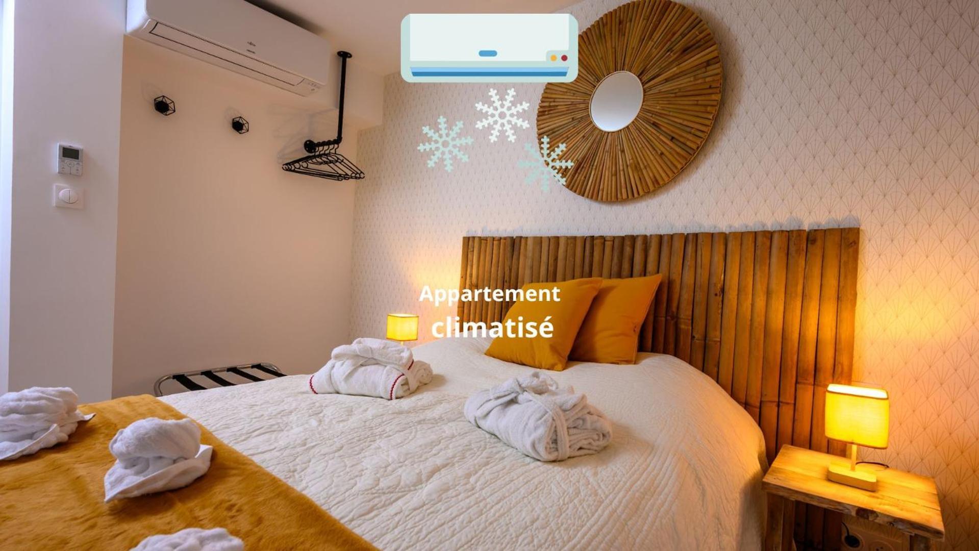 Cozy F2 40M2 Appartement Climatise Chateau 몽벨리에 외부 사진